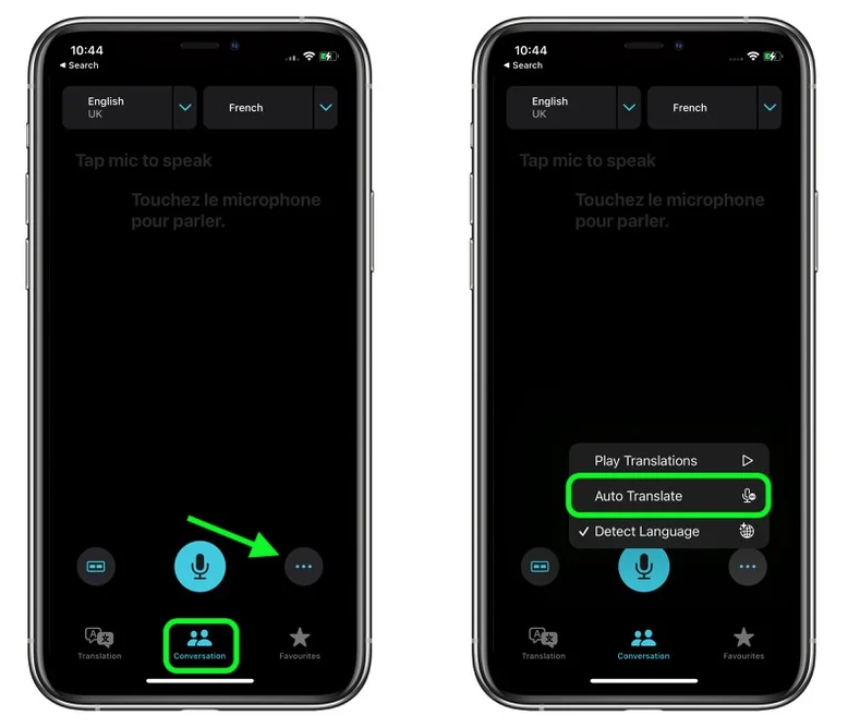 库尔勒苹果手机维修分享iOS 15 “翻译” App 新改进 
