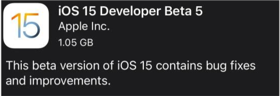 库尔勒苹果手机维修分享如何升级到iOS15.0 beta5 